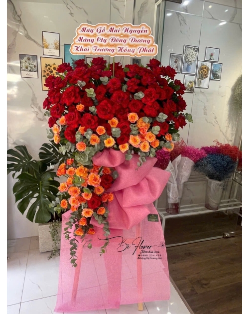 Kệ khai trương hiện đại to đẹp thuận an