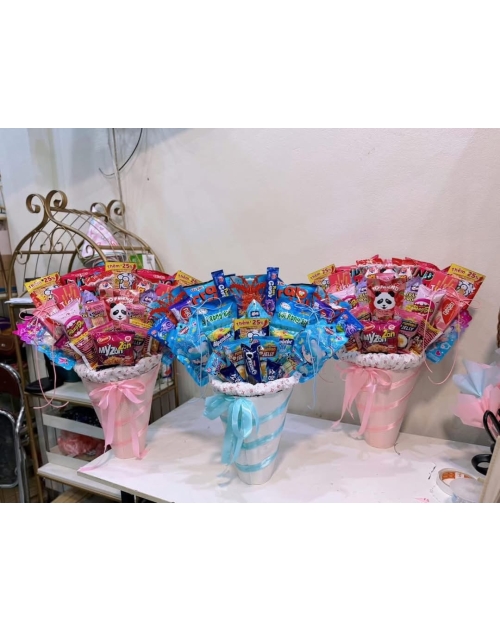 Bó hoa bánh kẹo trung thu quận 12