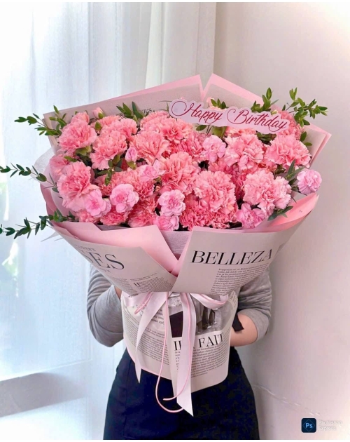 Bó hoa cẩm chướng quận 12