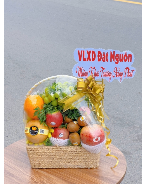 Giỏ trái cây tặng khai trương, Thuận An, bình đáng, bình chuẩn, việt lập 