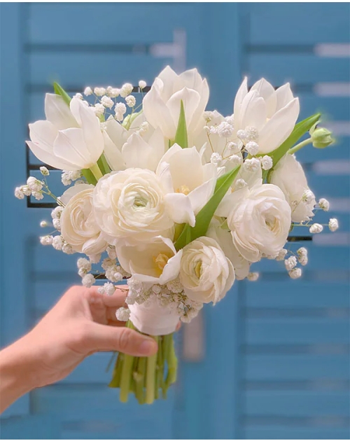 Bó hoa cưới mao lương 