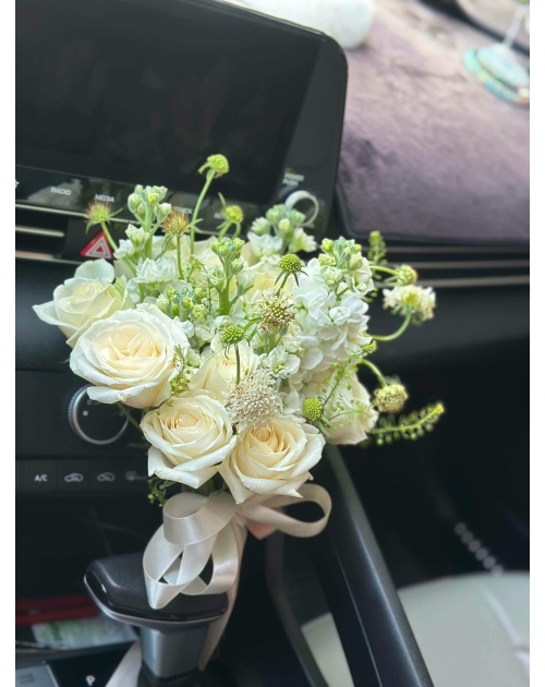 Hoa cưới phi Yến trắng