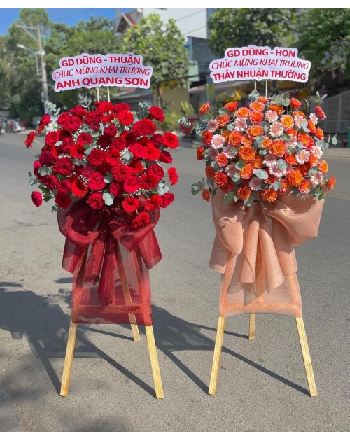 Kệ khai trương 1 tầng  hiện đại tại bình dương 