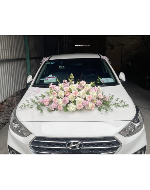 Xe hoa cưới Tone hồng  tại Dĩ An