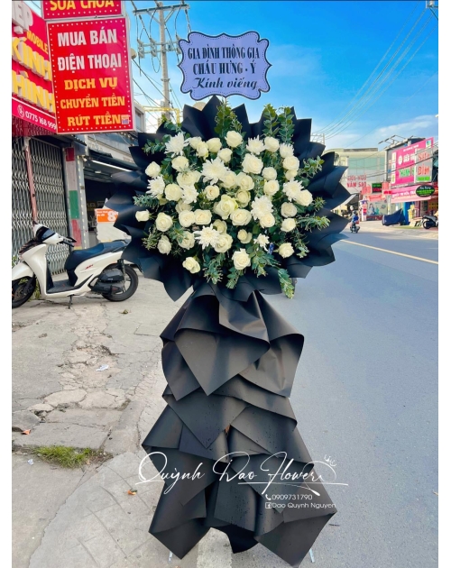 Kệ viếng tone đen 1 tầng giá rẻ 