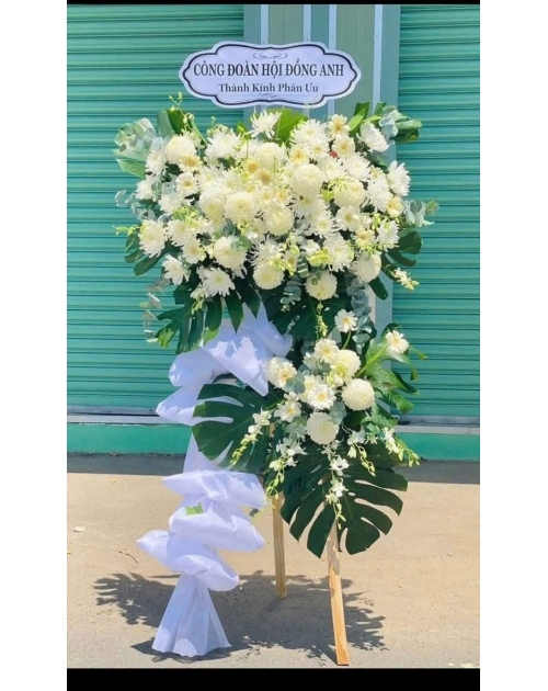 Kệ tang hiện đại cúc mẫu đơn 