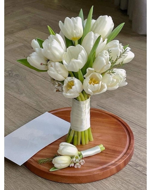 Bó hoa cưới tulip thủ Đức 