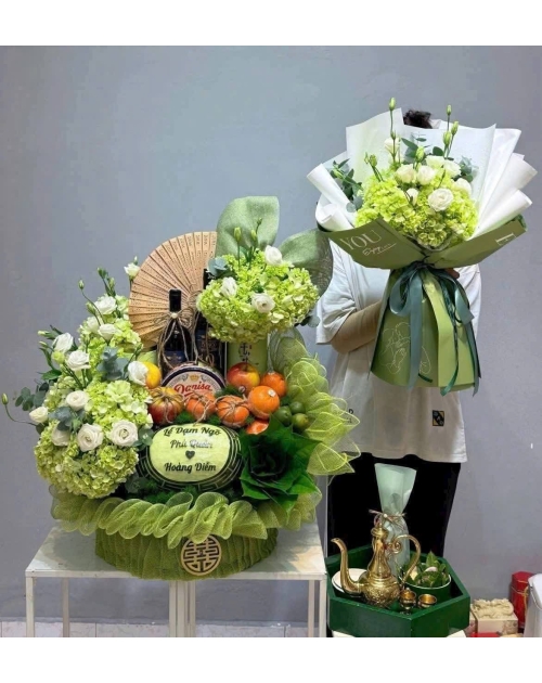 Lễ dạm ngõ xanh lá thủ Đức 