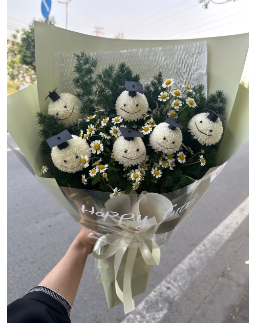 Hoa tốt nghiệp quận 9, Sài Gòn 