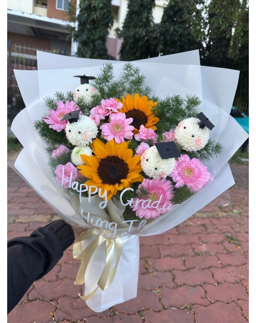 Hoa tốt nghiệp bình thạnh