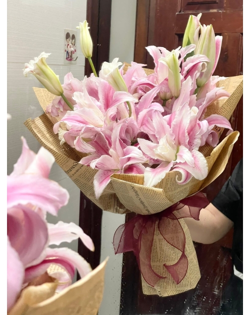 Bó hoa ly kép bình dương 