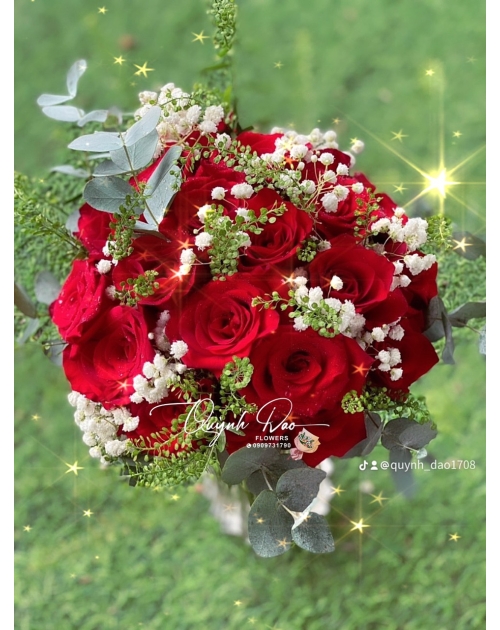 Hoa cưới màu đỏ