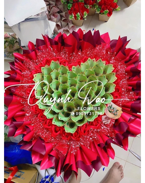 Hoa tiền 100k