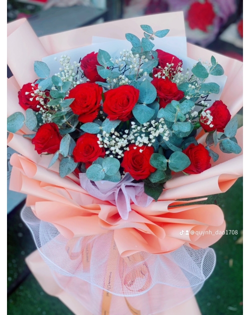 Bó hoa Hồng tặng người thương 