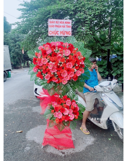 Hoa Khai trương chúc mừng